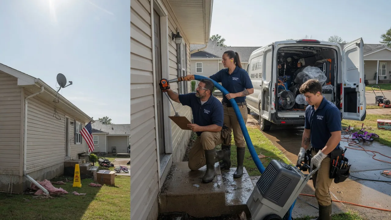 Ceiling Water Damage Restoration in Nottingham, PA near me